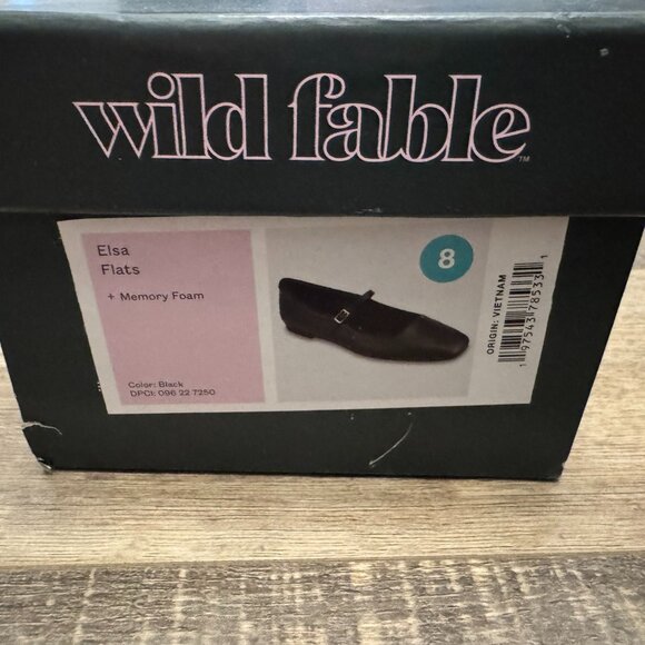Wild Fable Elsa Flats NWT - Picture 5 of 5